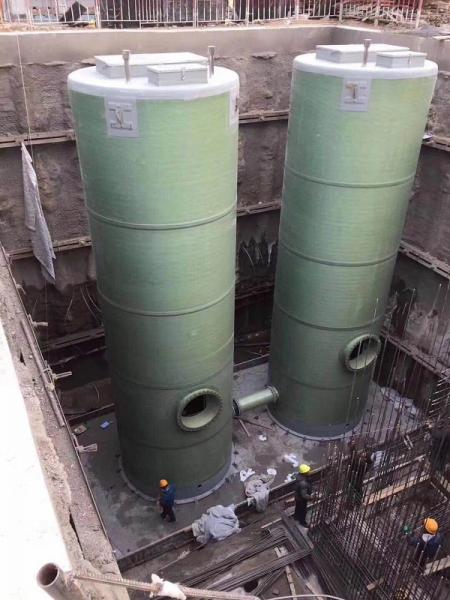 伊犁州重庆OPPO智能生态科技园安装一体化污水提升泵